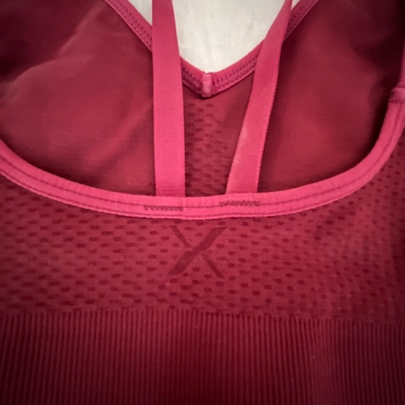 Knix Longevity bra. Dark Cherry, contrast straps. Brand new, tags still on. - Picture 4 of 9